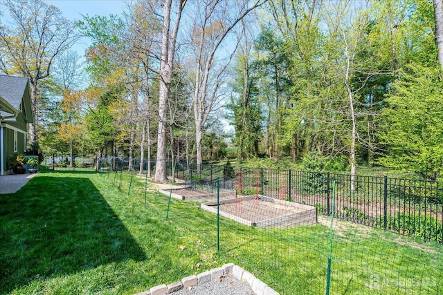 28 Evans Dr, Cranbury, NJ 08512 - view of yard featuring a vegetable garden