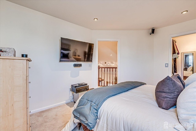 55 Renaissance Ln, New Brunswick, NJ 08901 - carpeted bedroom with baseboards and recessed lighting