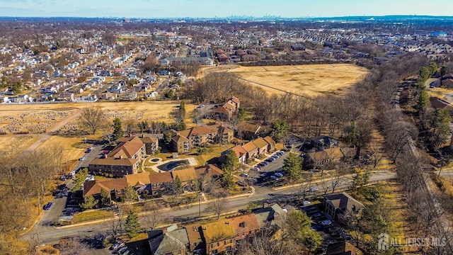 birds eye view of property featuring a residential view