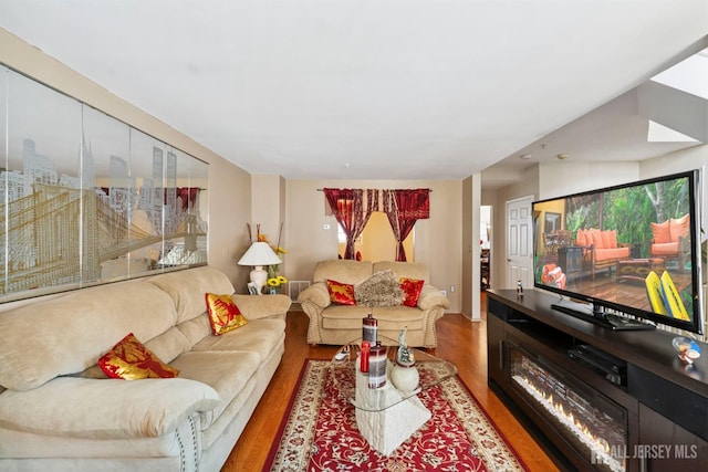 816 Harbortown Blvd Unit 816, Perth Amboy, NJ 08861 - living room with wood finished floors