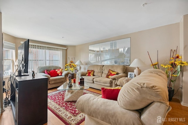 816 Harbortown Blvd Unit 816, Perth Amboy, NJ 08861 - living room featuring wood finished floors