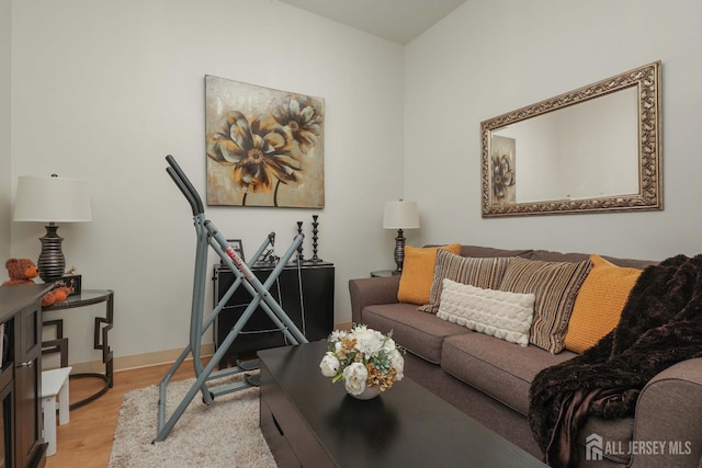 440 Bruck Ave, Perth Amboy, NJ 08861 - living room with light wood-style flooring