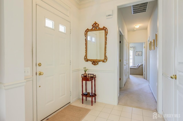 543 Waterside Blvd, Monroe, NJ 08831 - entrance foyer with light tile patterned flooring