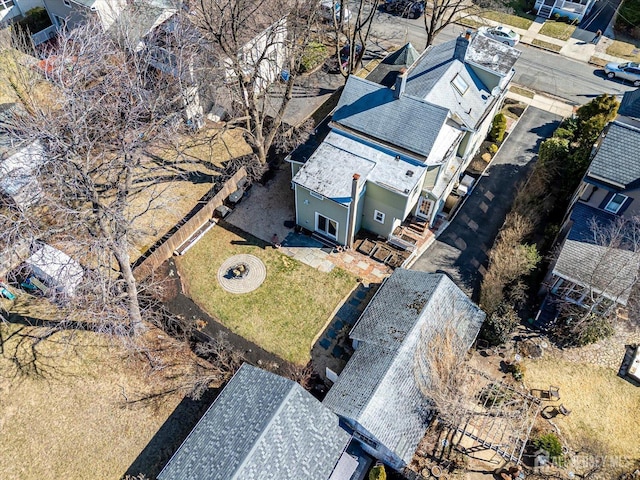 drone / aerial view