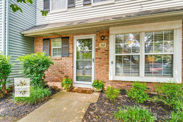 362 Aldeburgh Ave, Franklin Twsp, NJ 08873 - view of exterior entry with brick siding