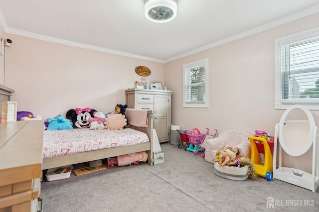 522 Hancock St, Middlesex, NJ 08846 - bedroom featuring crown molding and carpet floors