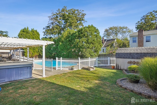 522 Hancock St, Middlesex, NJ 08846 - view of yard with a pergola
