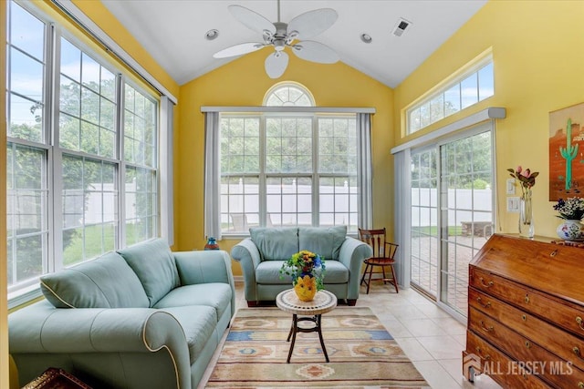 56 Kings Mill Rd, Monroe, NJ 08831 - sunroom / solarium with vaulted ceiling