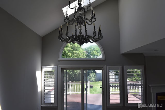12 Juniper St, Metuchen, NJ 08840 - detailed view of a chandelier