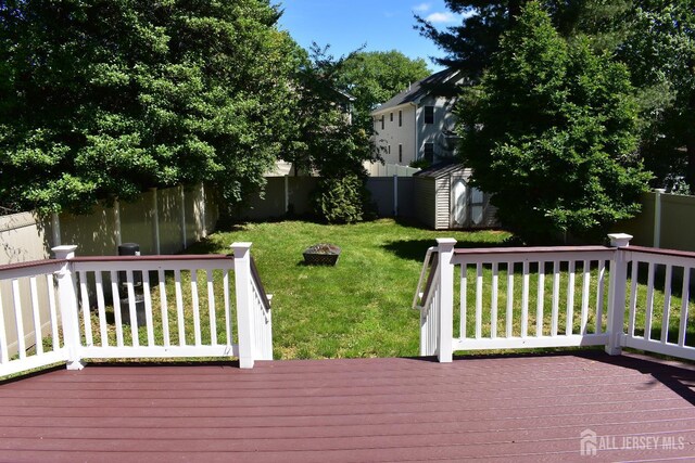 12 Juniper St, Metuchen, NJ 08840 - view of deck