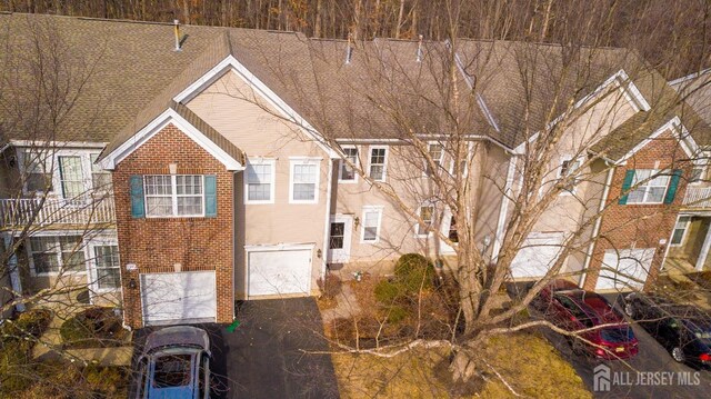 view of front of property with brick siding