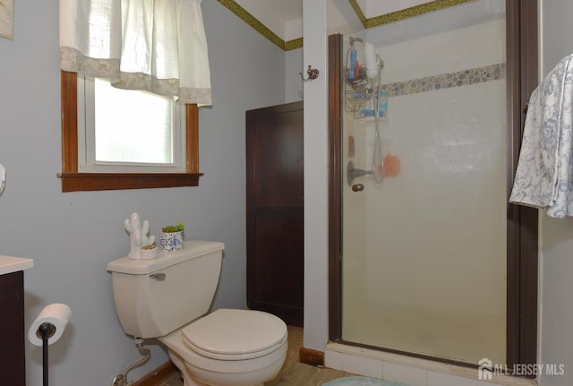 100 Woodland Ave, Fords, NJ 08863 - bathroom with a shower stall and toilet