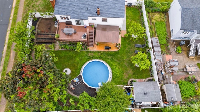 17 4th St, South River, NJ 08882 - drone / aerial view of a pool area