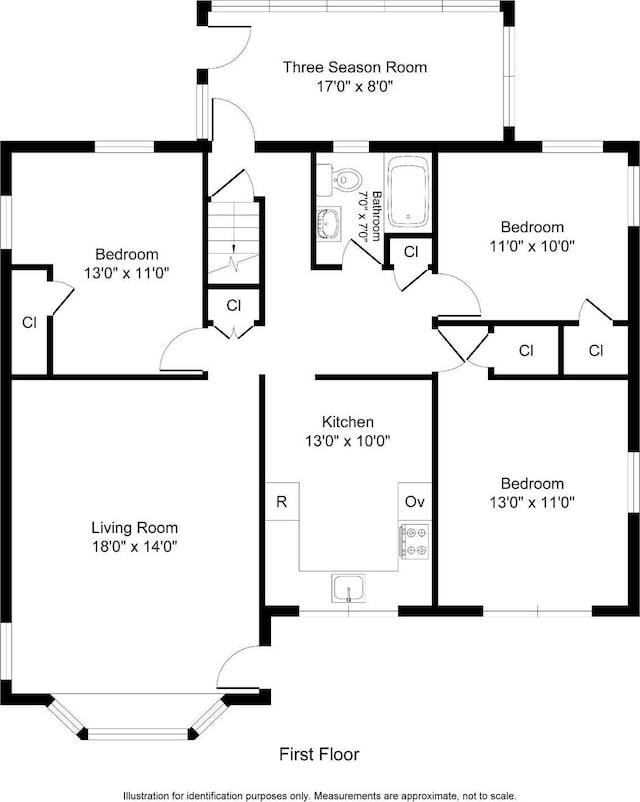 2347 Linden Ave, South Plainfield, NJ 07080 - floor plan / room layout