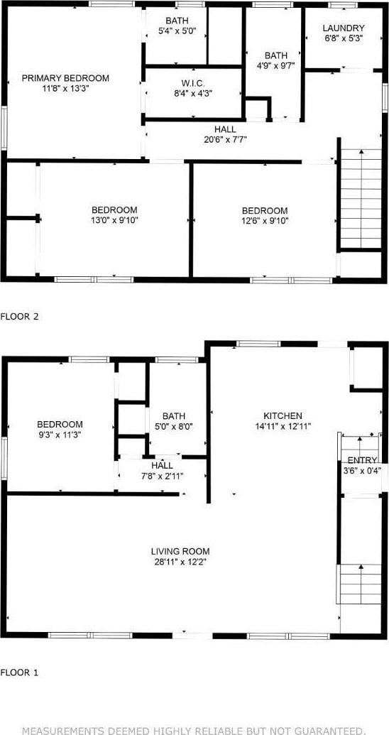 64 2nd Ave, Port Reading, NJ 07064 - floor plan / room layout