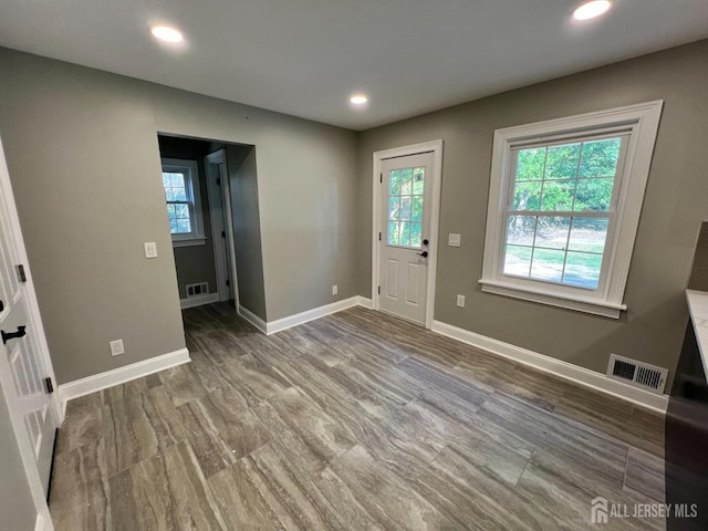 entryway with a healthy amount of sunlight