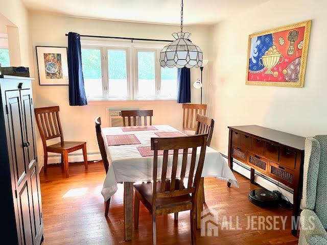 45 Browning Ave, Ewing, NJ 08638 - dining area featuring wood finished floors