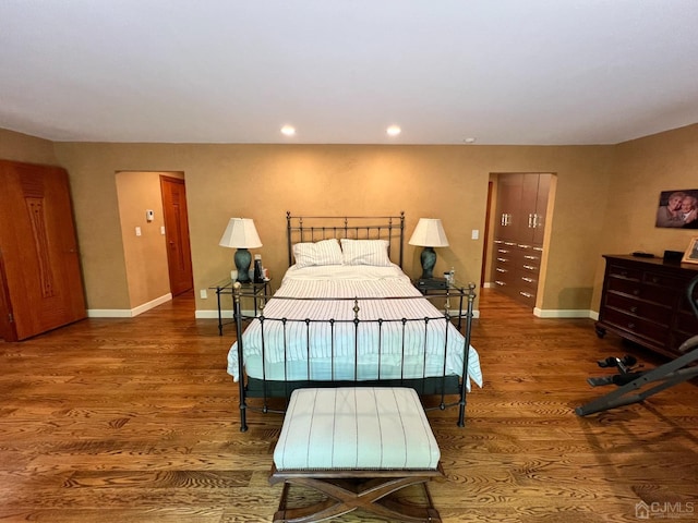 2 Gloucester Ct, East Brunswick, NJ 08816 - bedroom featuring recessed lighting, baseboards, and wood finished floors