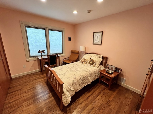2 Gloucester Ct, East Brunswick, NJ 08816 - bedroom featuring visible vents, wood finished floors, baseboards, and recessed lighting