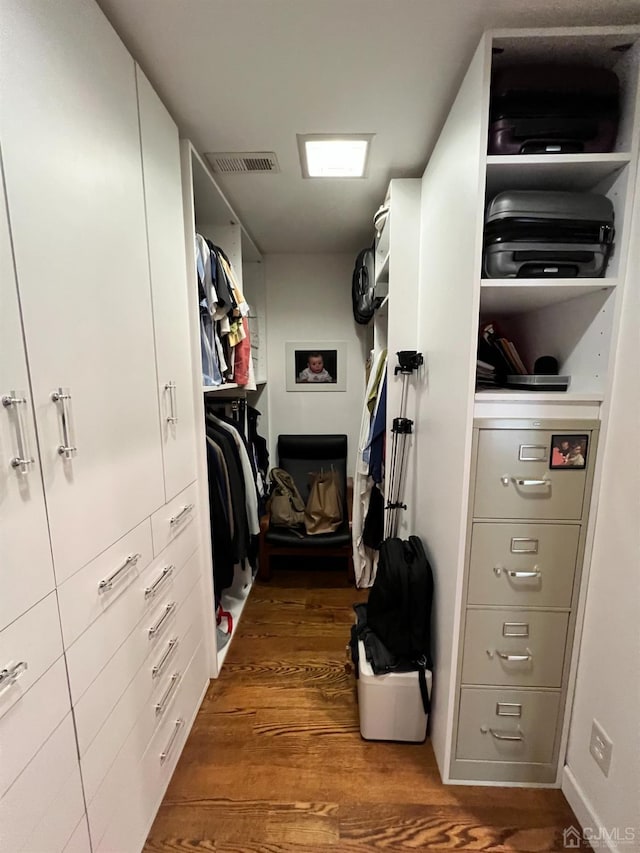 2 Gloucester Ct, East Brunswick, NJ 08816 - spacious closet with visible vents and wood finished floors