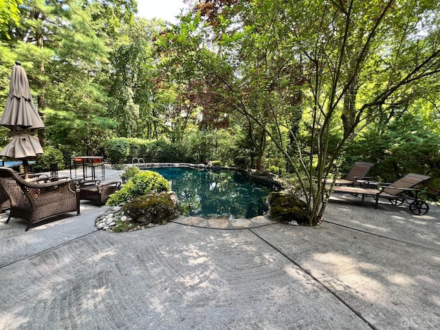 2 Gloucester Ct, East Brunswick, NJ 08816 - outdoor pool with a patio area
