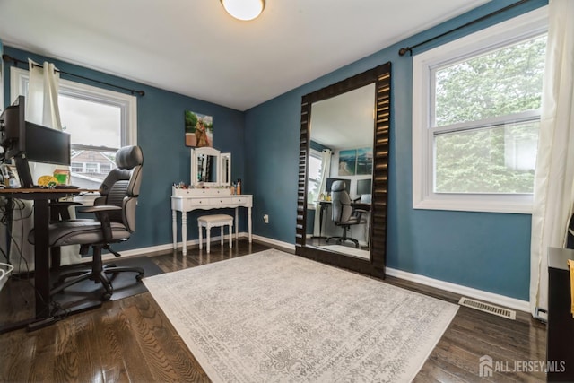 1 Webster Rd, Franklin, NJ 08873 - office space with baseboards and dark wood-style floors
