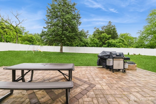 1 Webster Rd, Franklin, NJ 08873 - view of patio featuring grilling area