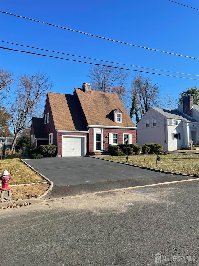 view of cape cod house