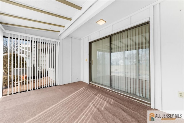 40 Haddon Rd Unit 40B, Monroe, NJ 08831 - view of unfurnished sunroom