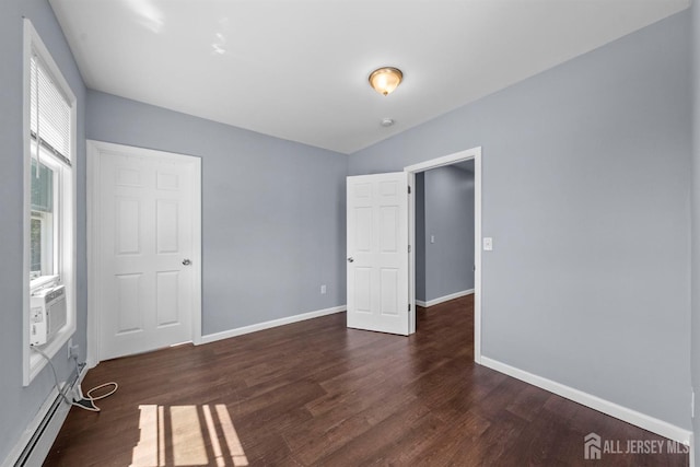 41 Guilden St, New Brunswick, NJ 08901 - unfurnished bedroom with wood finished floors and cooling unit
