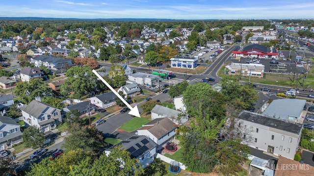30 Montague Ave, Woodbridge Proper, NJ 08830 - aerial view of property and surrounding area with nearby suburban area