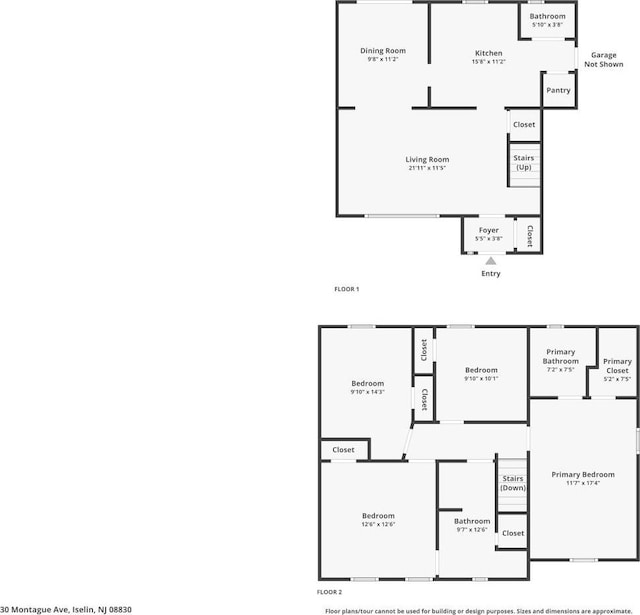30 Montague Ave, Woodbridge Proper, NJ 08830 - view of room layout