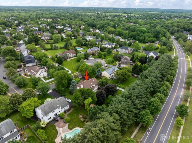 18 Stout Dr, Hillsborough, NJ 08844 - aerial view of residential area