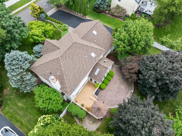 18 Stout Dr, Hillsborough, NJ 08844 - aerial view of property and surrounding area