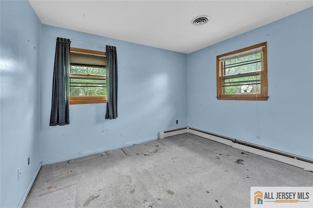 91 Amherst Ave, Colonia, NJ 07067 - carpeted empty room with baseboards