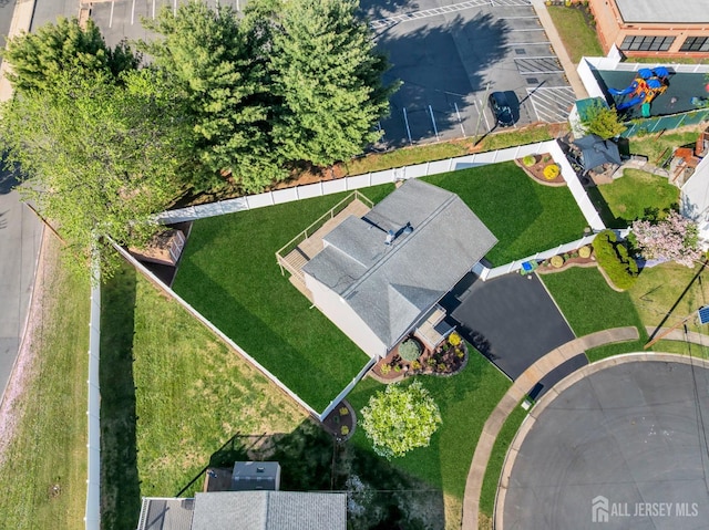 drone / aerial view