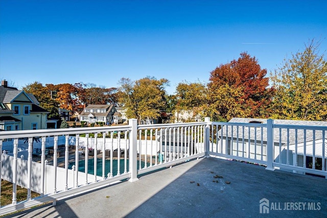 balcony featuring a patio