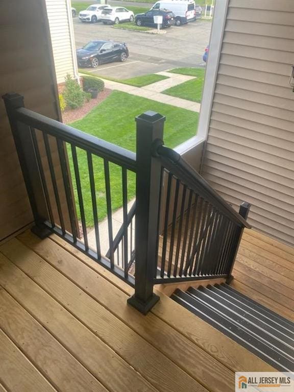 100 Neilly Ct Unit 100, Old Bridge, NJ 08857 - view of wooden deck