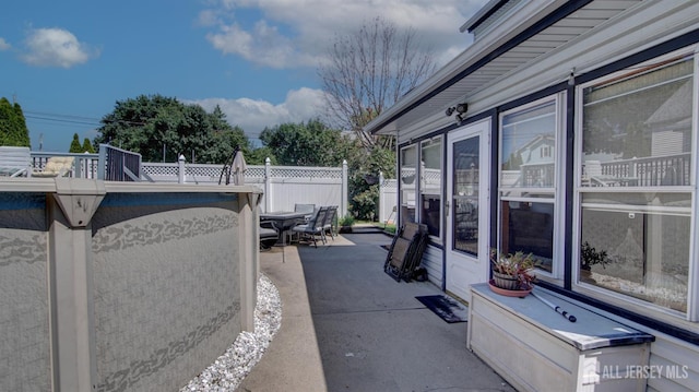 110 N Pine Ave, South Amboy, NJ 08879 - view of patio / terrace with outdoor dining area