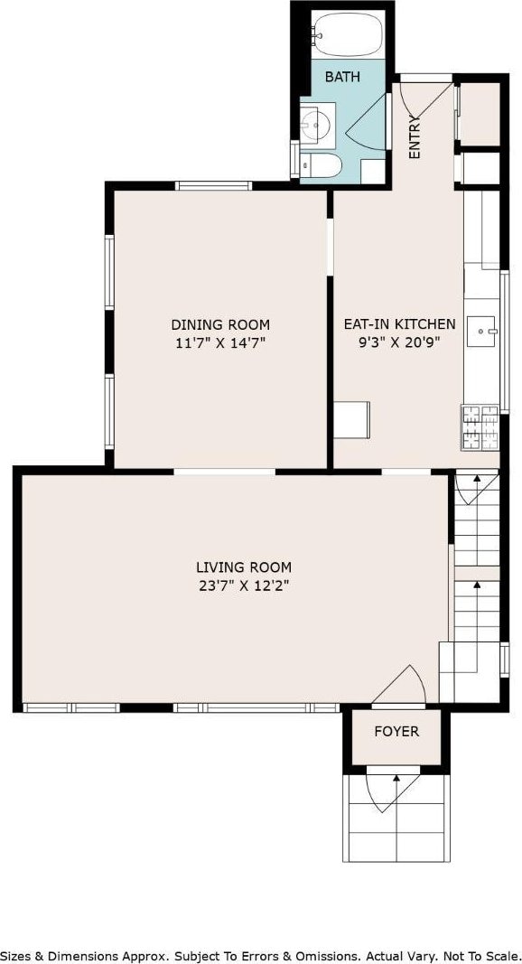 127 Hill St, Highland Park, NJ 08904 - view of home floor plan