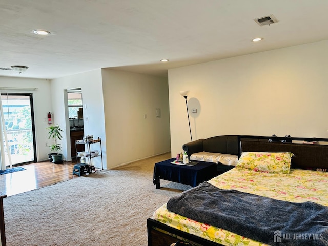 144-G Beverly Hill Ter Unit G, Woodbridge Proper, NJ 07095 - bedroom featuring carpet and recessed lighting
