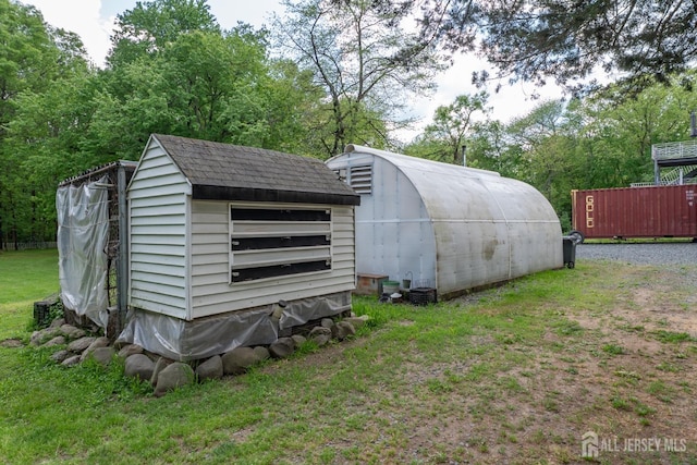 144 E Greystone Rd Unit 146, Old Bridge, NJ 08857 - view of greenhouse with a lawn