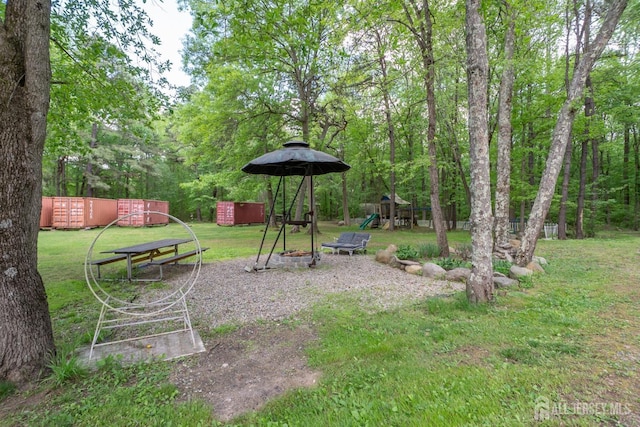 144 E Greystone Rd Unit 146, Old Bridge, NJ 08857 - view of green lawn with a playground
