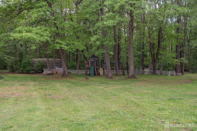144 E Greystone Rd Unit 146, Old Bridge, NJ 08857 - view of yard with a playground