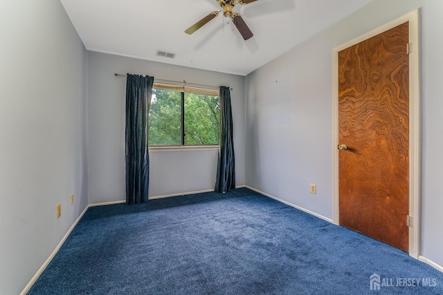 4420 Birchwood Ct, North Brunswick, NJ 08902 - carpeted empty room with a ceiling fan and baseboards