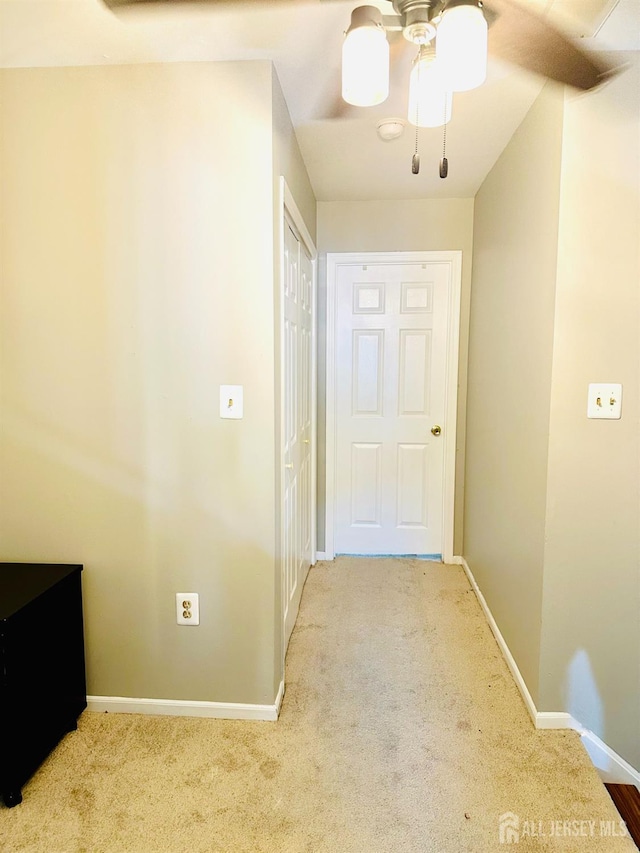 91 Heather Ct, South Brunswick, NJ 08852 - hallway with carpet and baseboards