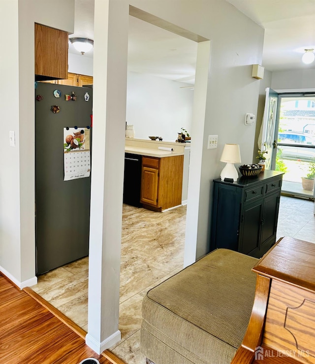 91 Heather Ct, South Brunswick, NJ 08852 - hallway featuring baseboards and light wood-style floors