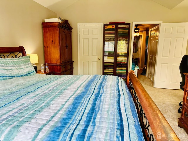 91 Heather Ct, South Brunswick, NJ 08852 - carpeted bedroom with lofted ceiling
