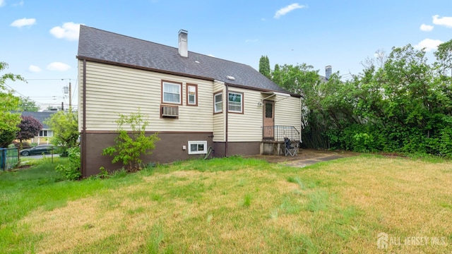149 Ethel St, Menlo Park Terrace, NJ 08840 - rear view of property with a chimney