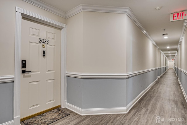 property entrance featuring visible vents